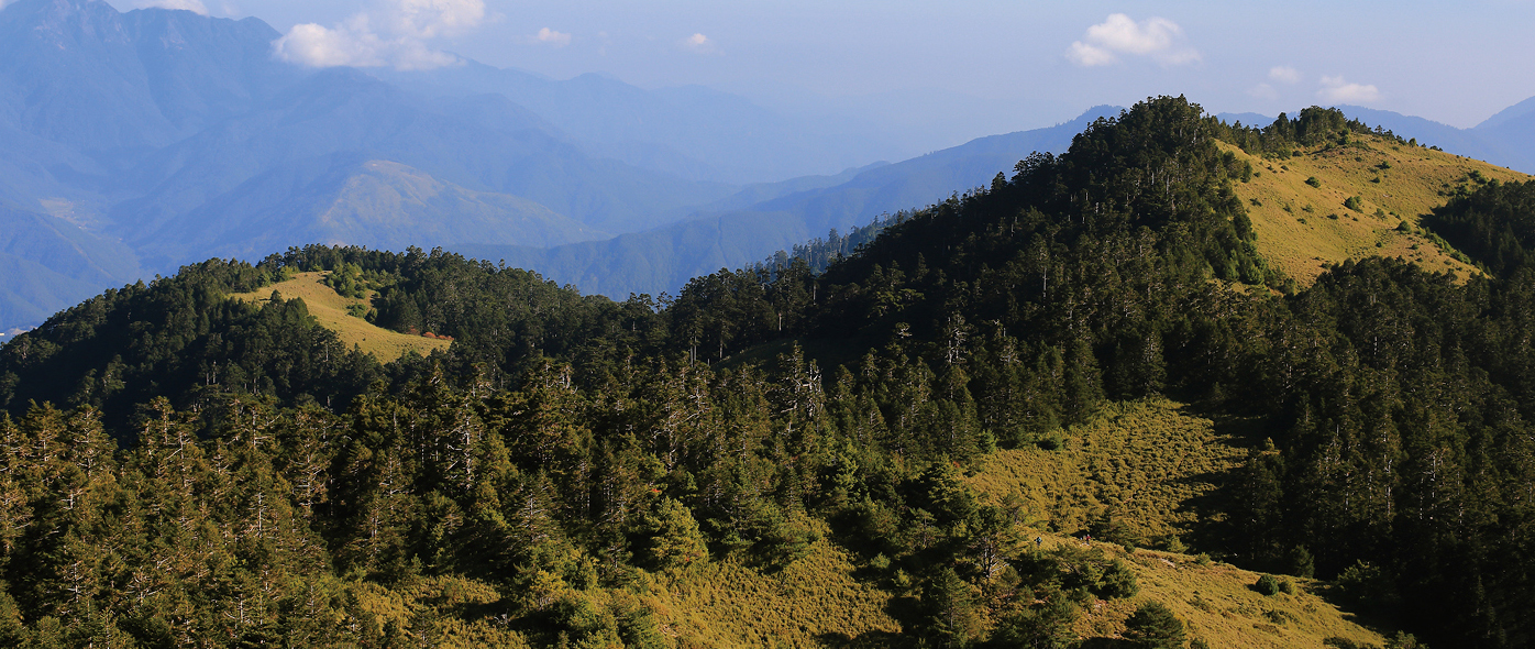 閂山稜線上的風景